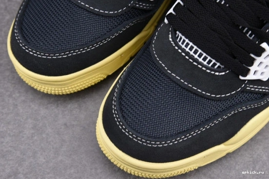 Cheap EP AIR Off DC9533-001 Jordan Retro 4 Noir Union DC9533-001 1218